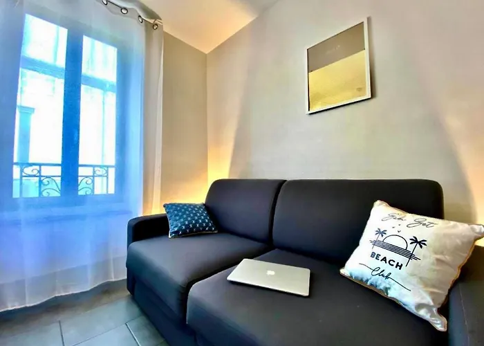 Chez Joyce - T2 Cosy & Moderne - Climatise - Proche De La Cite Medievale Διαμέρισμα