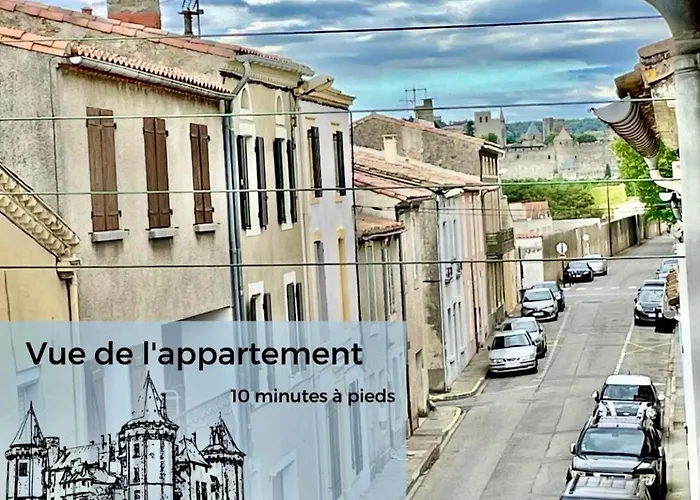 Chez Joyce - T2 Cosy & Moderne - Climatise - Proche De La Cite Medievale