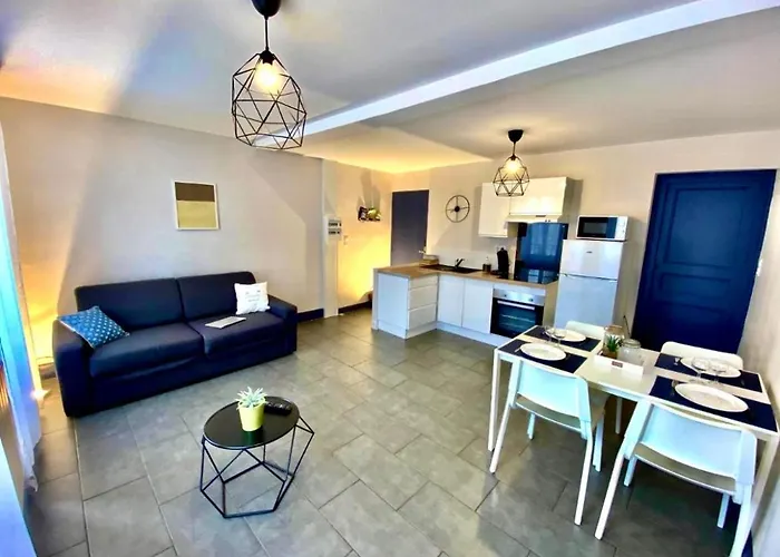 Chez Joyce - T2 Cosy & Moderne - Climatise - Proche De La Cite Medievale Apartment *